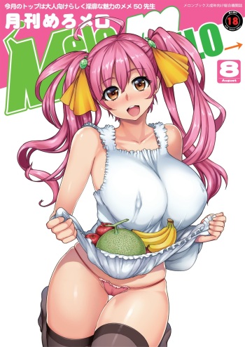 月刊めろメロ 2013年8月号 cover