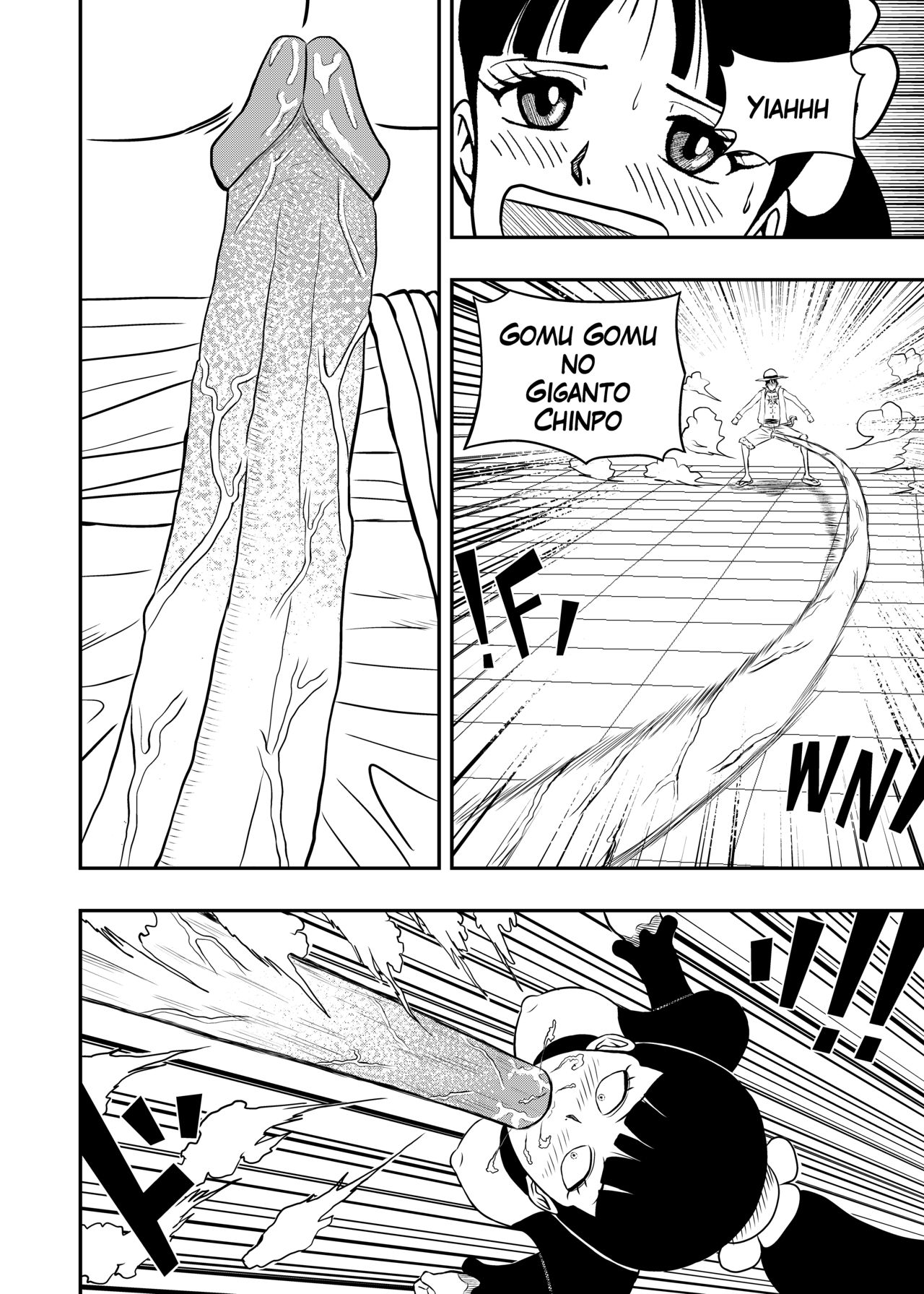 Charlotte Flampe x Luffy page 3 full