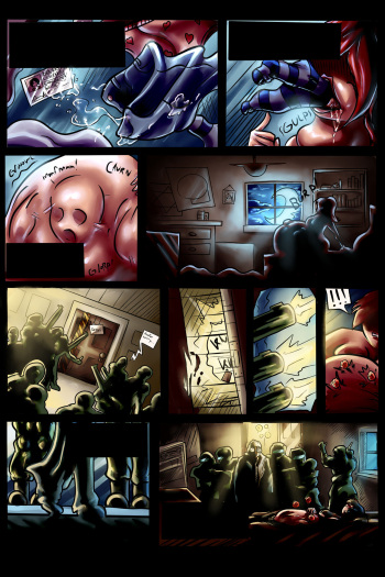 Jill and Samantha in 'Taken' - colored cover