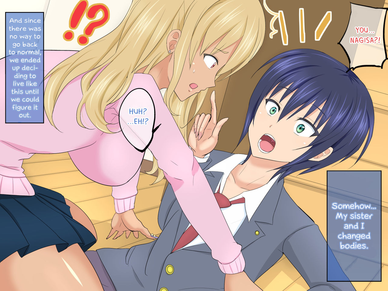 Irekawari de Otokonoko!? Bitch Gal na Ane no Sei de Onna ni Sareta Ore no Karada page 4 full