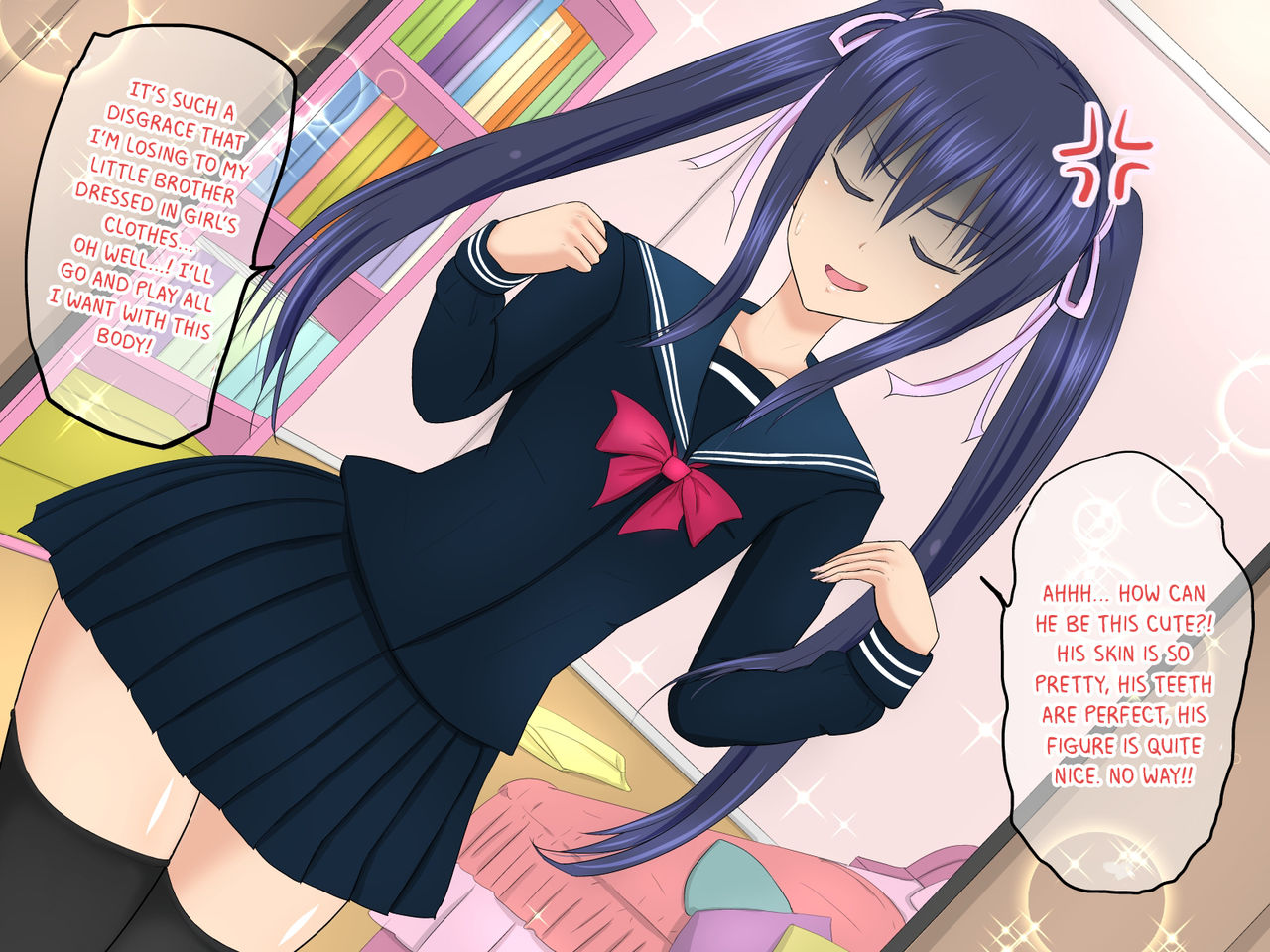 Irekawari de Otokonoko!? Bitch Gal na Ane no Sei de Onna ni Sareta Ore no Karada page 7 full