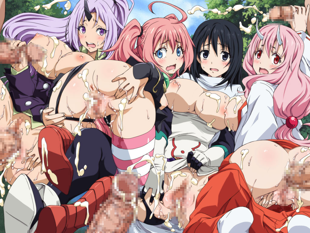 Yuumei Chara Kannou Shousetsu CG Shuu No. 409!! Tensei Shitara Slime datta Ken HaaHaa CG Shuu page 8 full