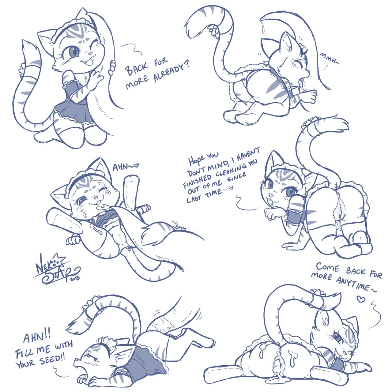 NekoStar's Works page 1 full
