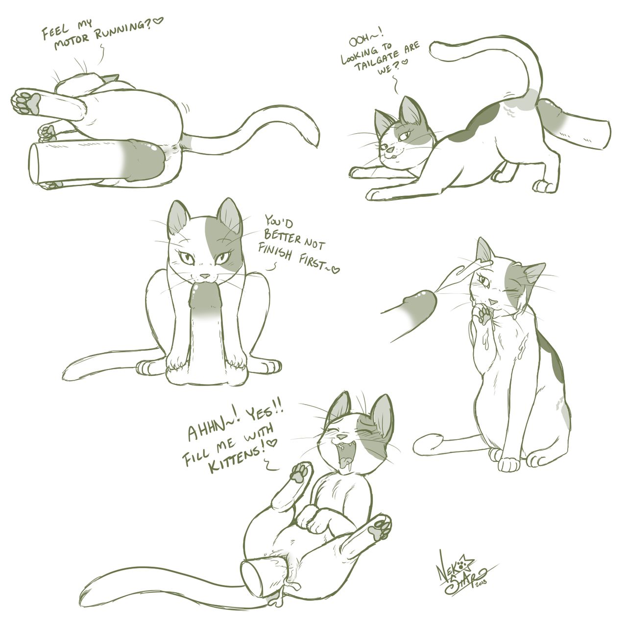 NekoStar's Works page 3 full