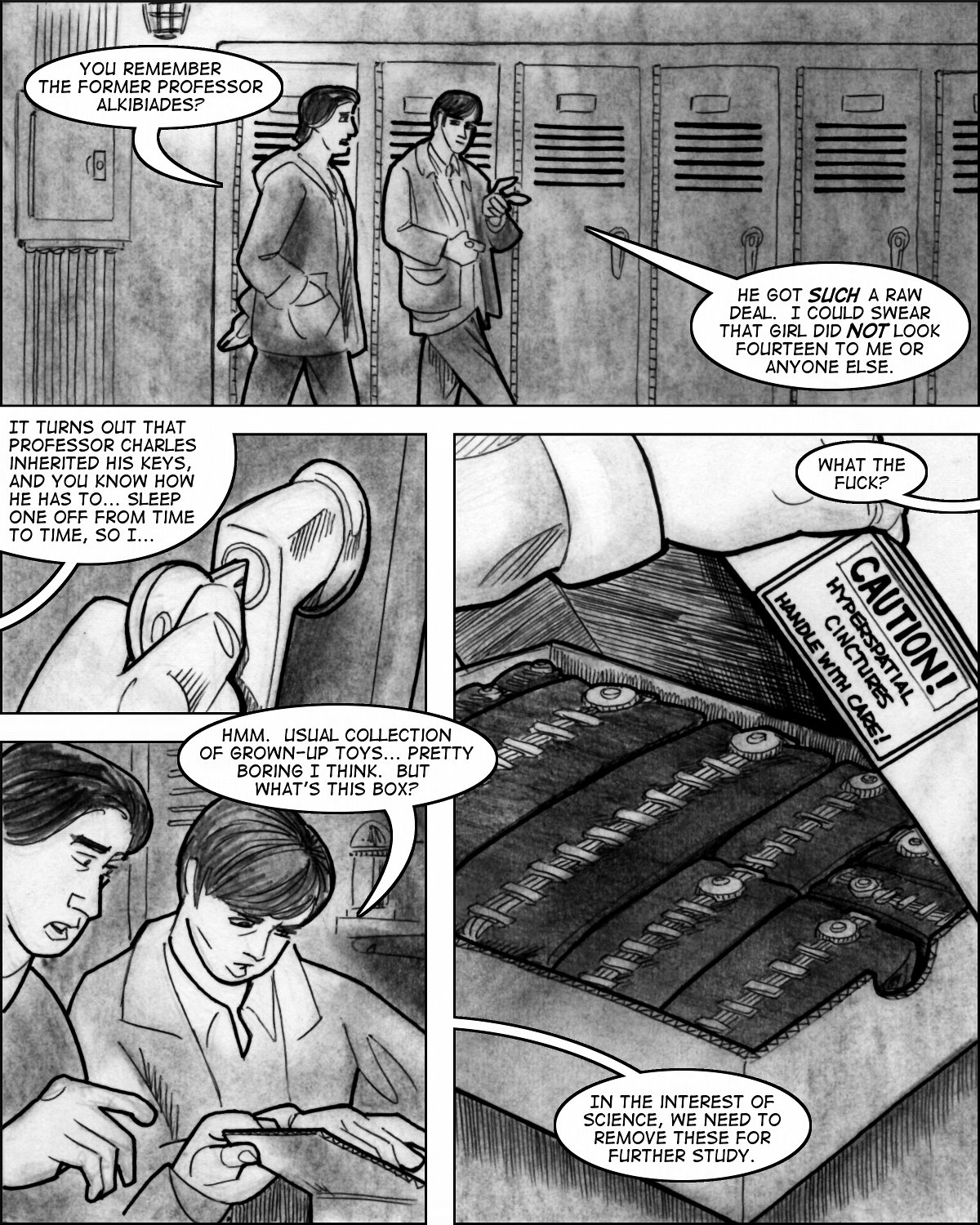 Tales of Gnosis College Comix Vol. 6 - Where Am I? page 8 full