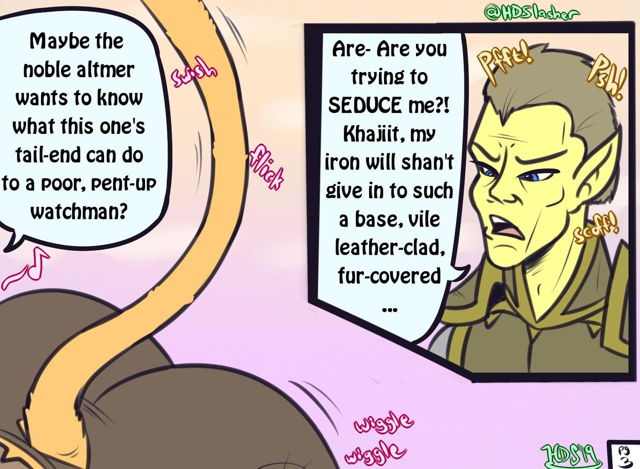 A Khajiit "Tail" of Bounty Bribery page 4 full