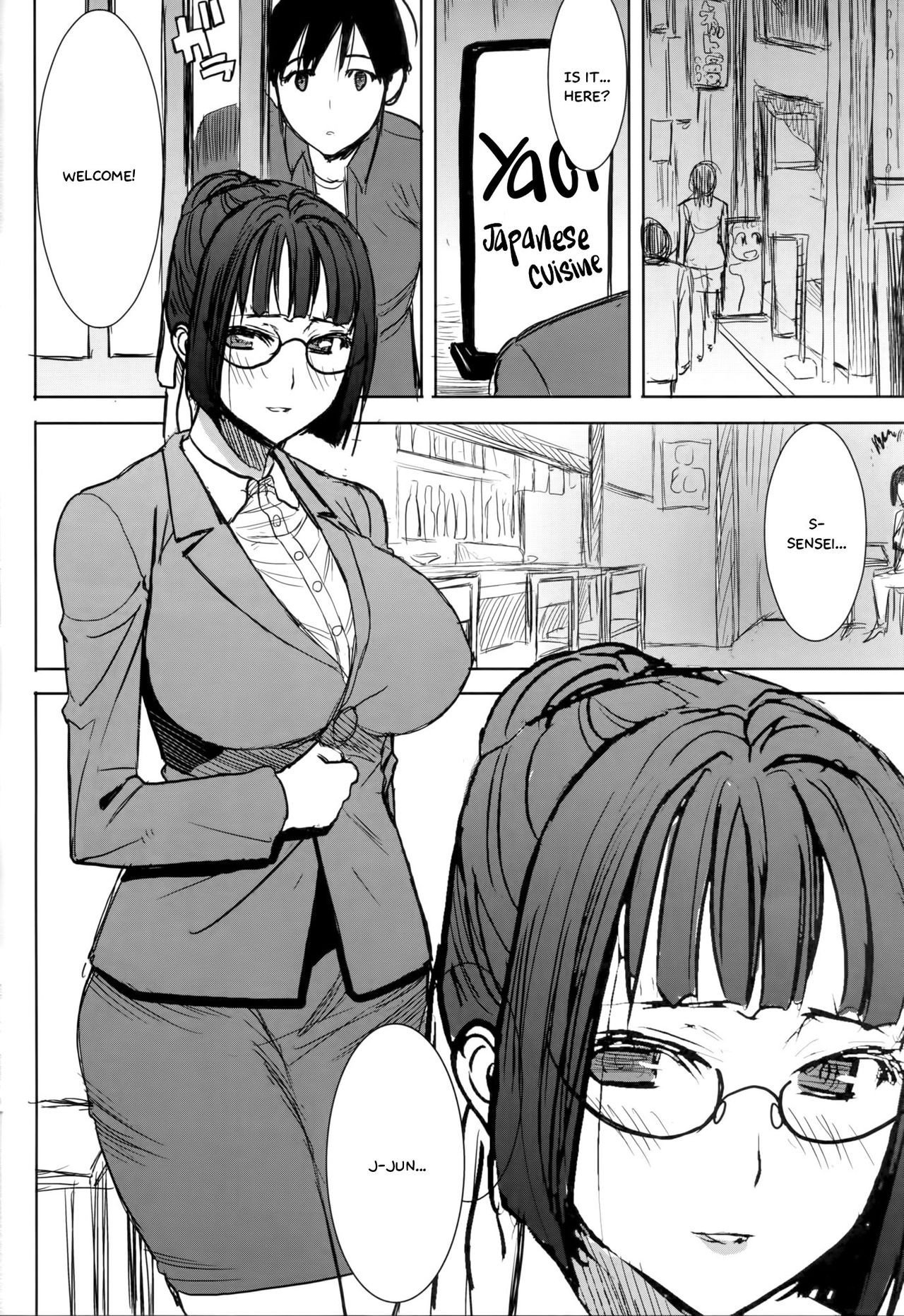 Unsweet Kurose Katsuko Plus Saikai...  =White Symphony= page 8 full