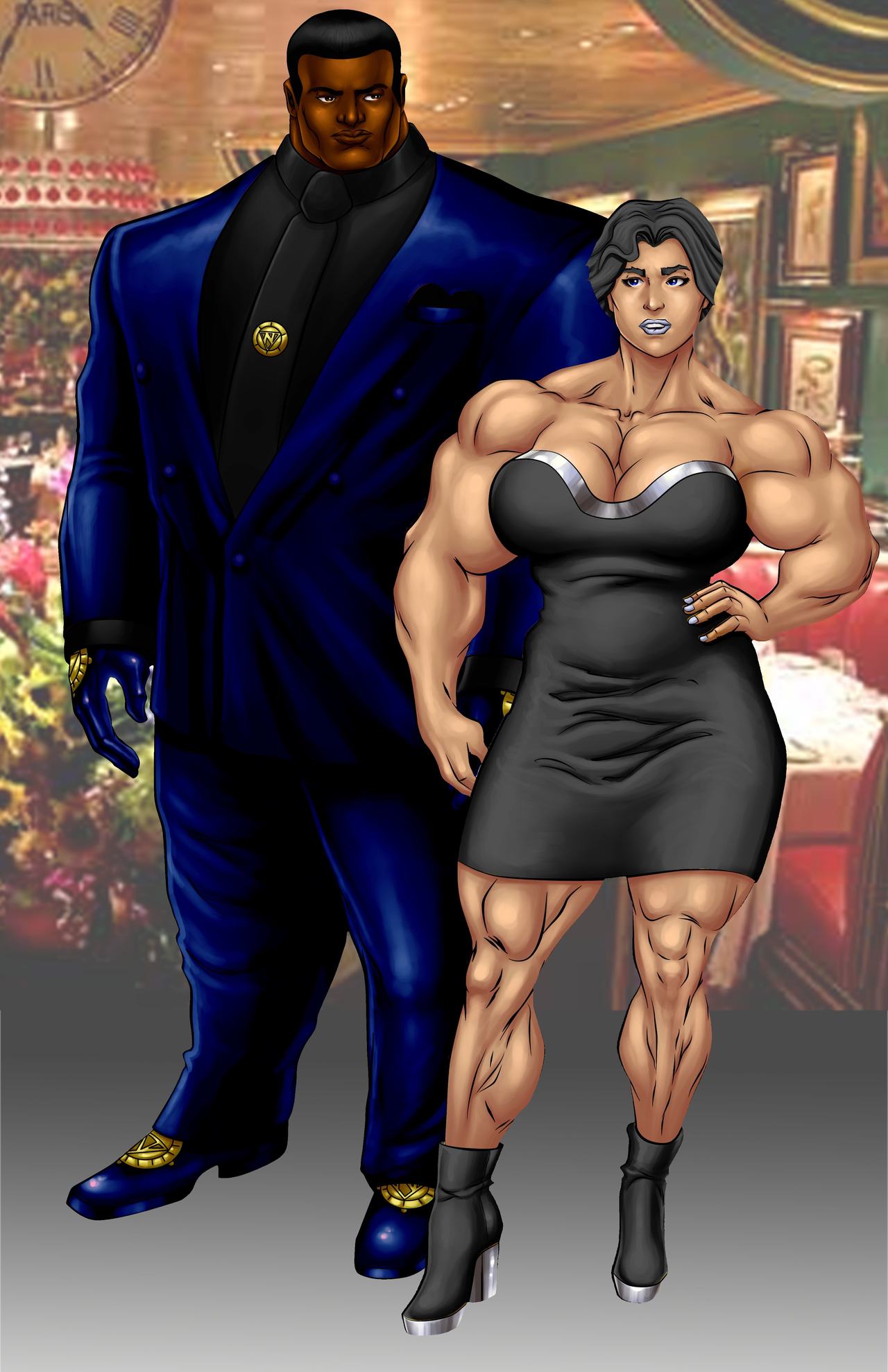 Muscle Girl 2 page 7 full