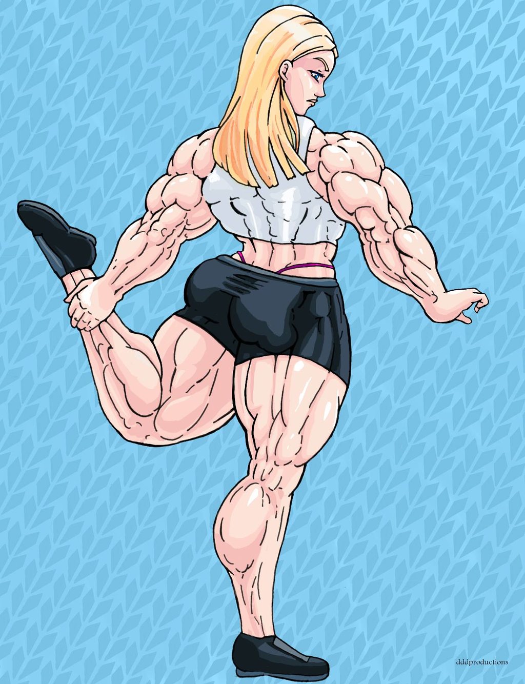 Muscle Girl 2 page 9 full