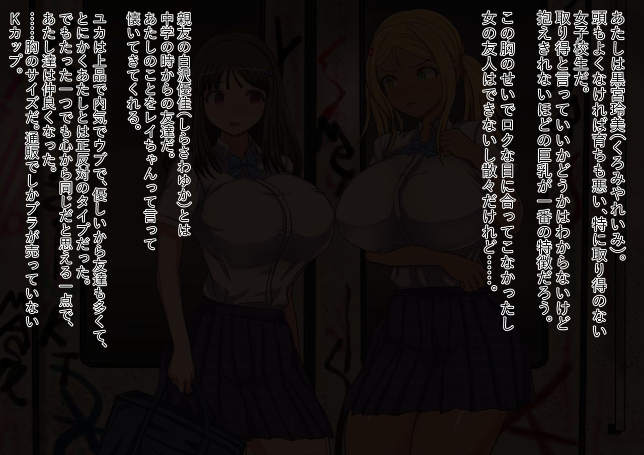 Fuhou Imin Senyou Sharyou to Bakunyuu Joshikousei page 2 full