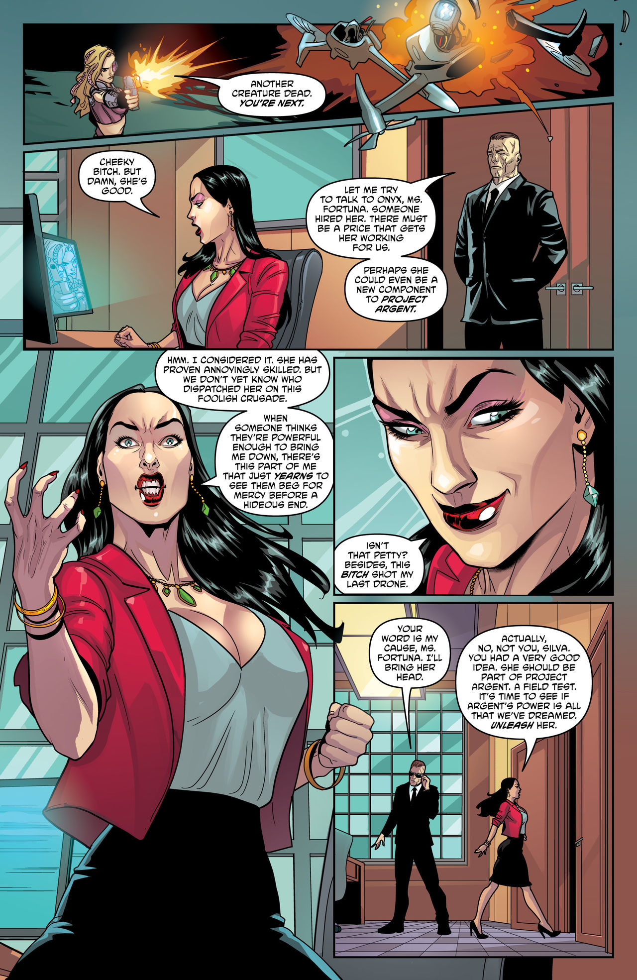 UnHoly: Argent vs Onyx #0 page 6 full