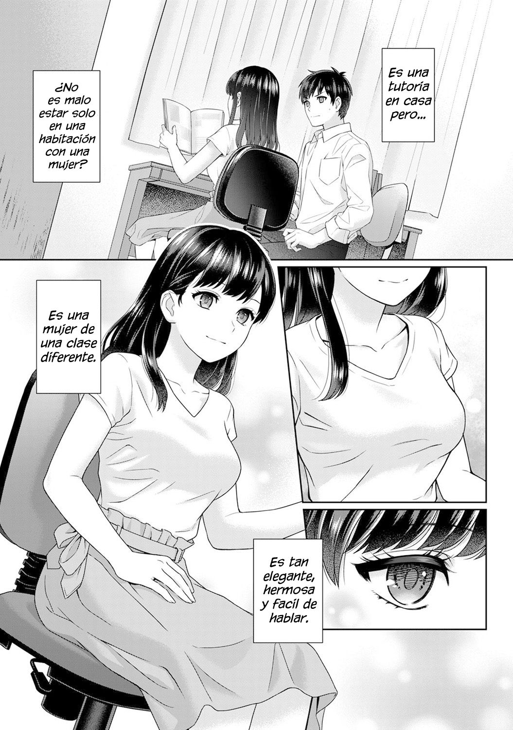 Sensei to Boku Ch. 1-3 page 6 full