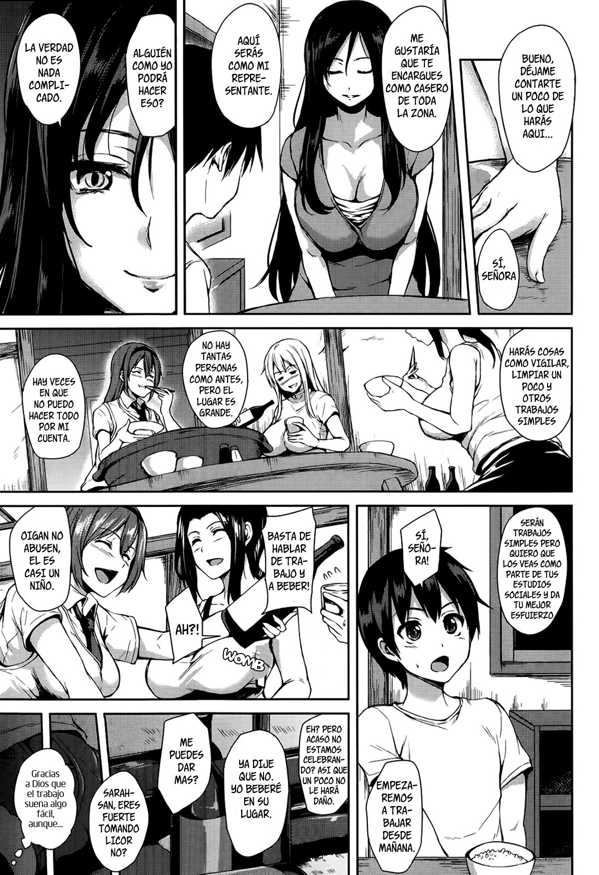 Boku wa Minna no Kanrinin | SOY EL CASERO DE TODAS Ch. 1 page 7 full