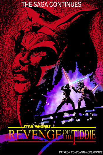 Banana Shortcake 7 - Star Whores: Revenge of the Tiddie cover