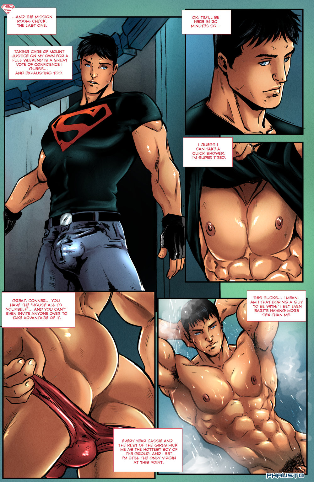 Superboy page 6 full