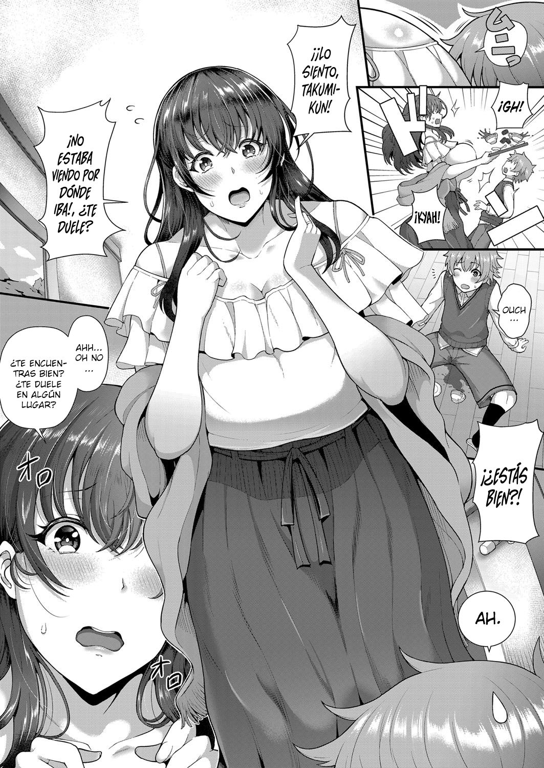 Tomo Haha to Asobo! ~Amakute Ecchi na Fudeoroshi~ | ¡Jugando con la mamá de mi amigo! ~Un dulce y travieso desvirgamiento~ page 4 full