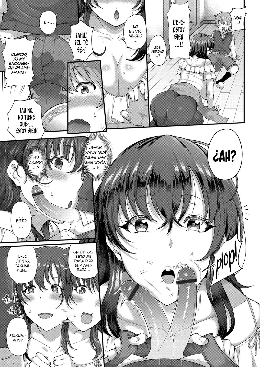 Tomo Haha to Asobo! ~Amakute Ecchi na Fudeoroshi~ | ¡Jugando con la mamá de mi amigo! ~Un dulce y travieso desvirgamiento~ page 5 full