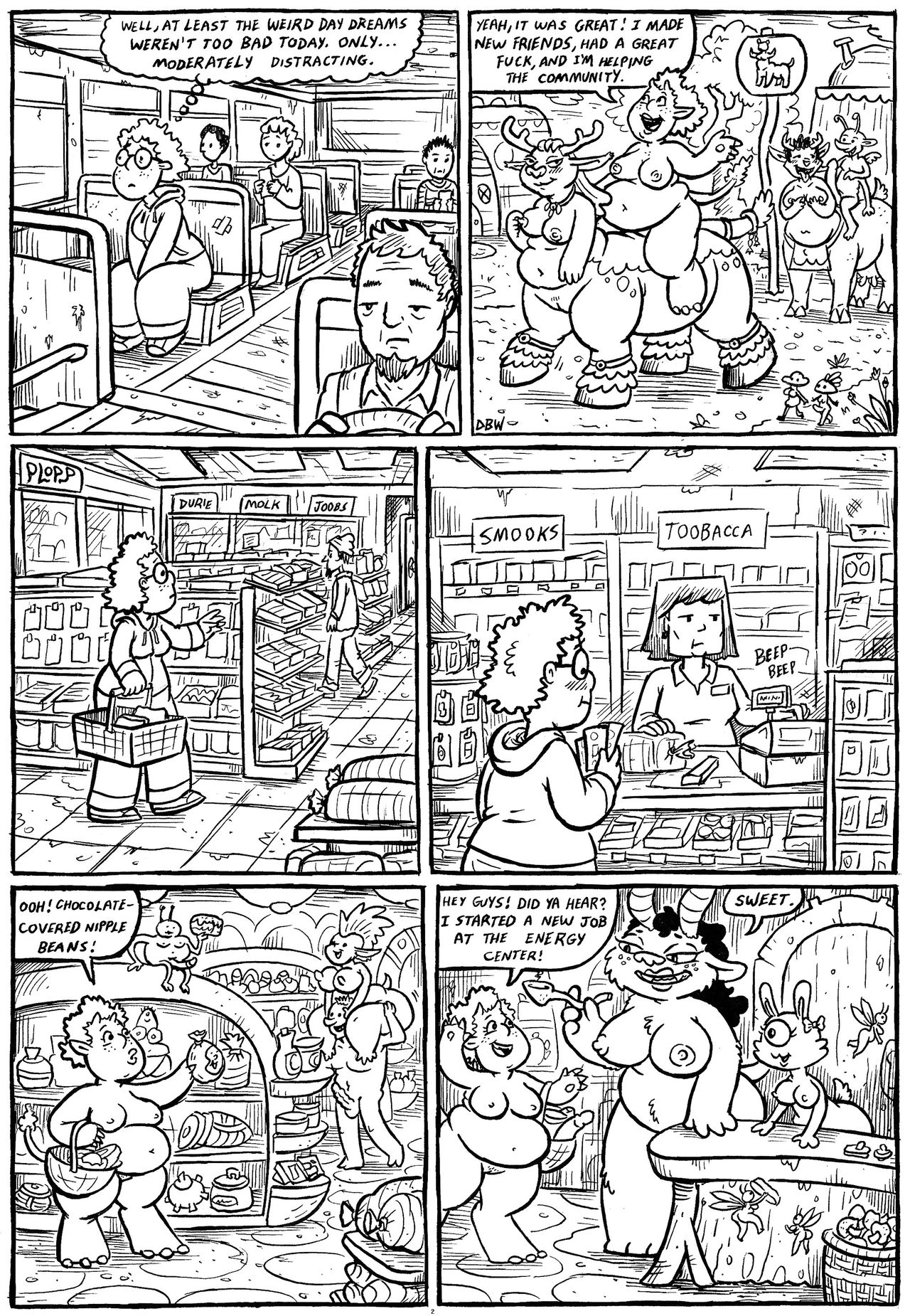The Fantasy World of June Walfulton Ch. 1 page 4 full