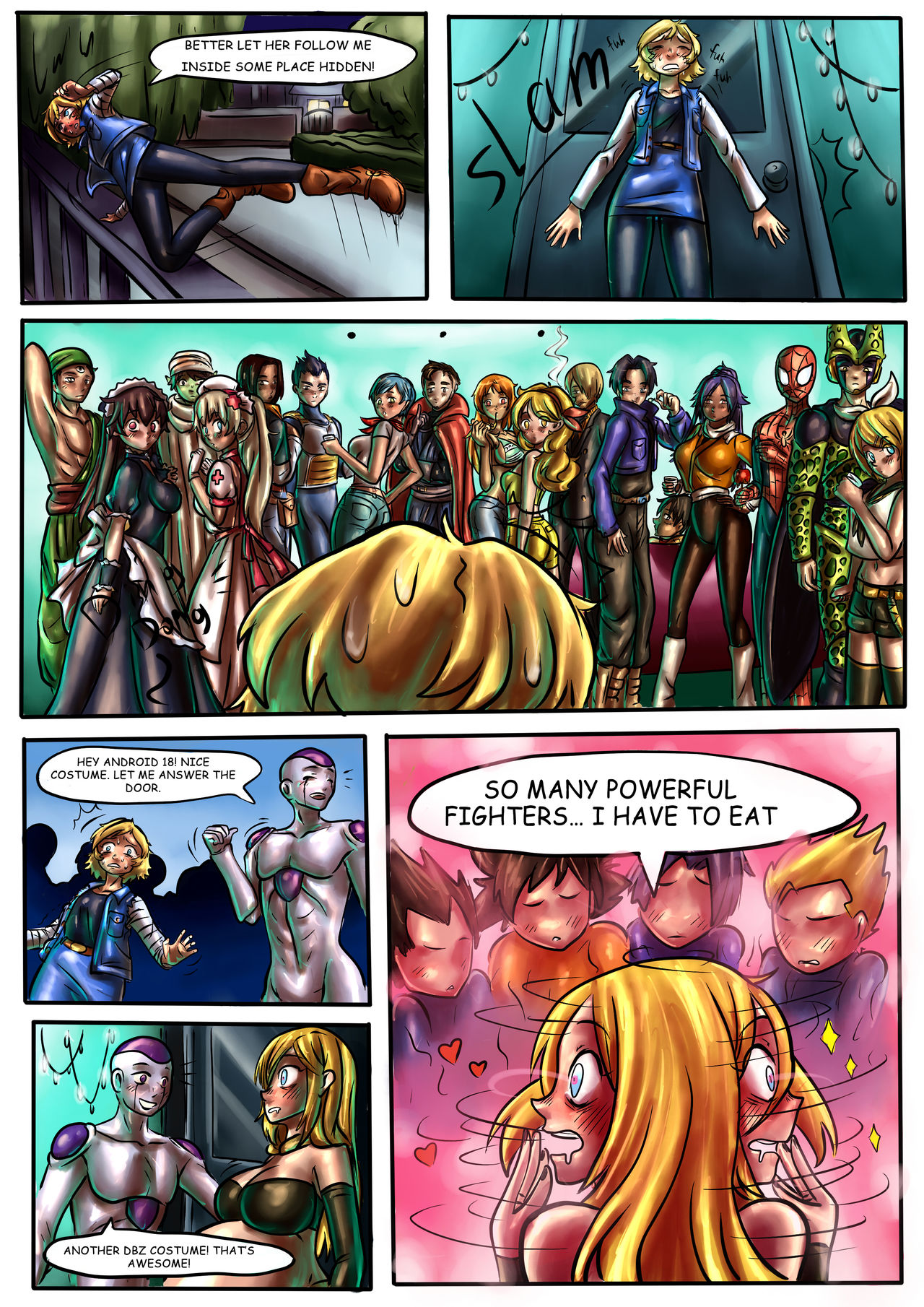 Gabi and Emily - Fun in Halloween page 5 full