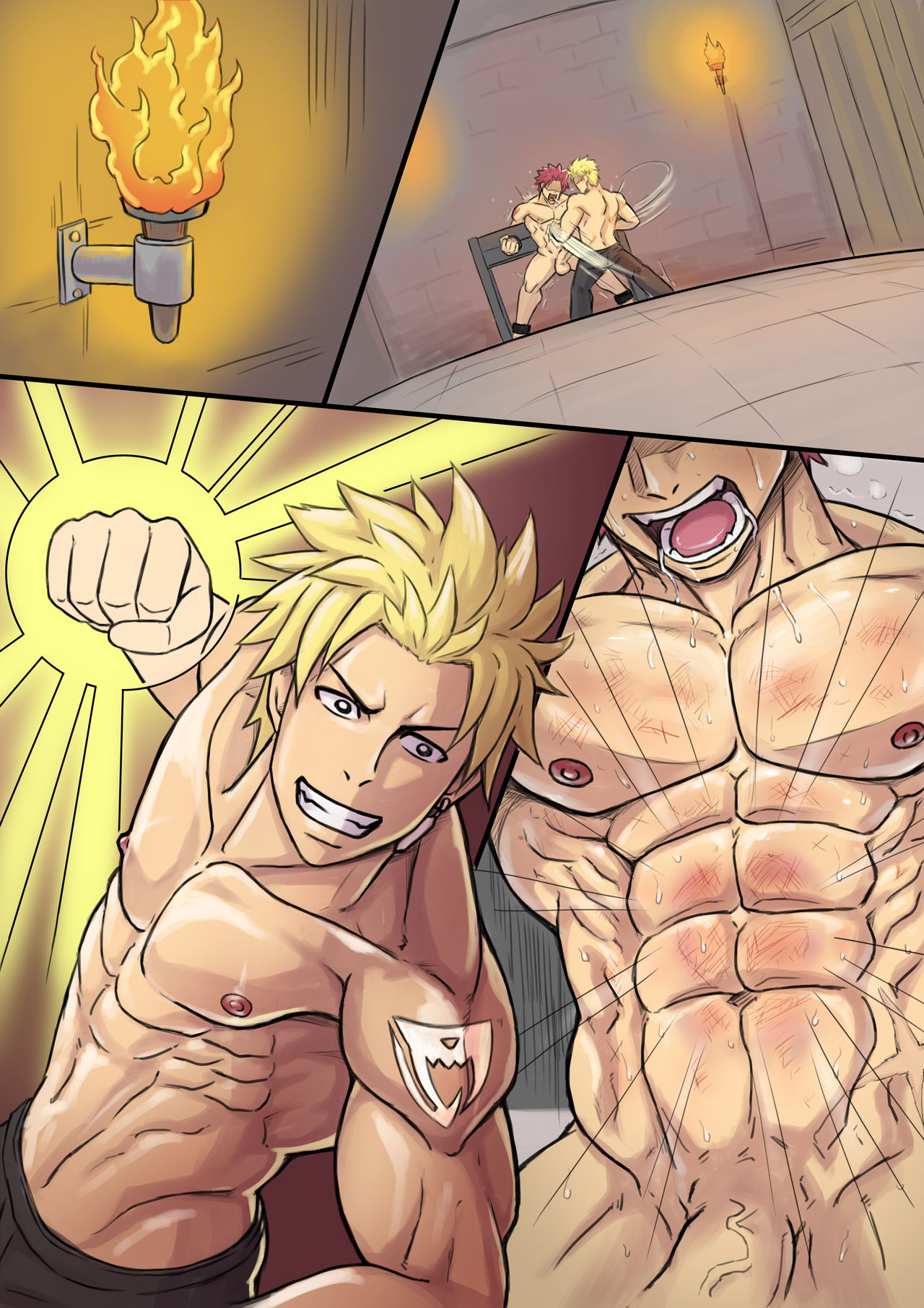 destor777 Patreon Reward - Natsu &amp; Sting page 4 full
