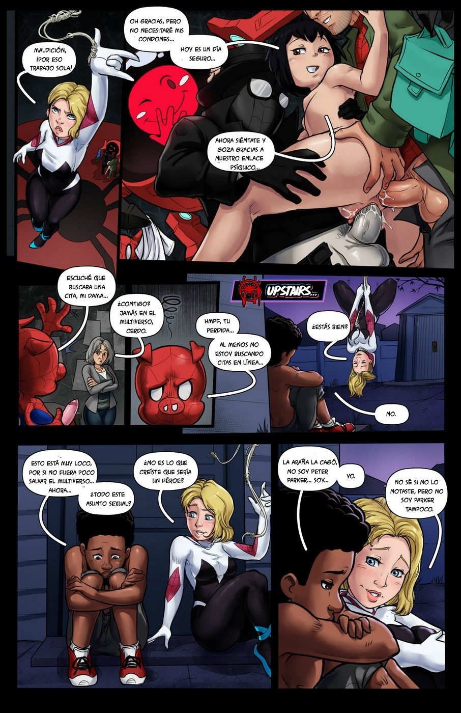 Spider-Sex Into The Spider-Smut page 6 full