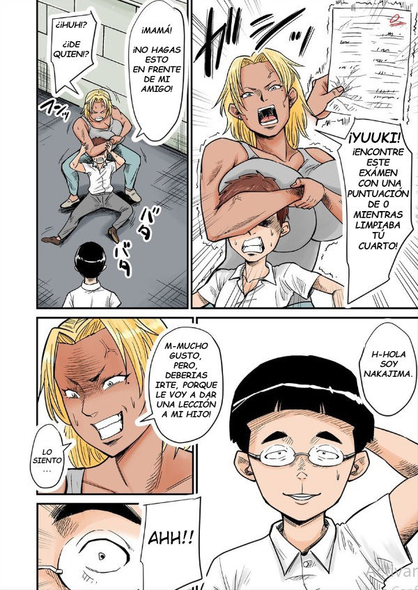 Moto Joshi Pro Kaa-chan VS Megane-kun page 3 full