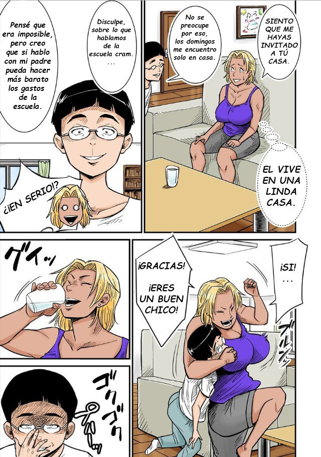 Moto Joshi Pro Kaa-chan VS Megane-kun page 8 full