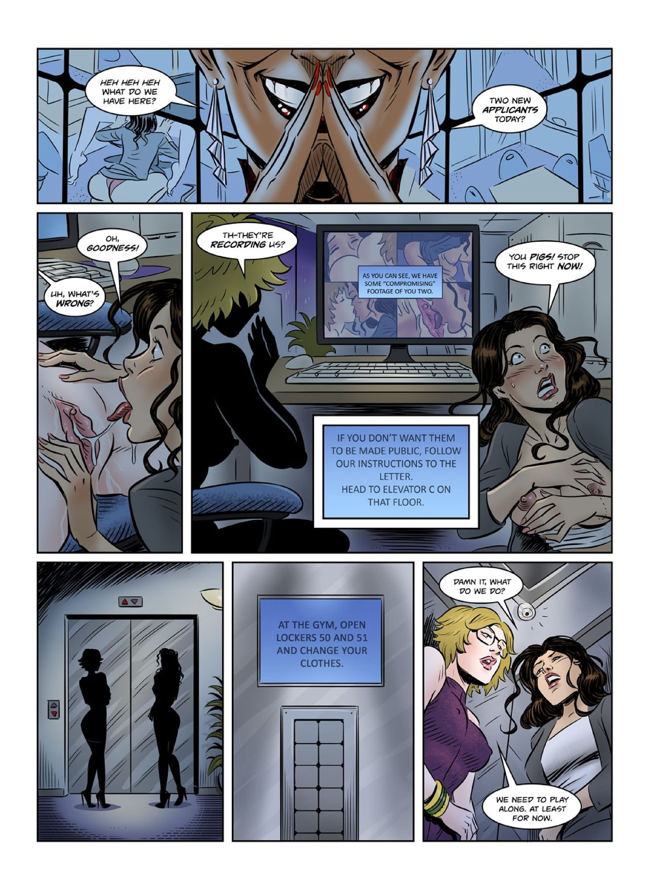 Bizarre Office page 10 full