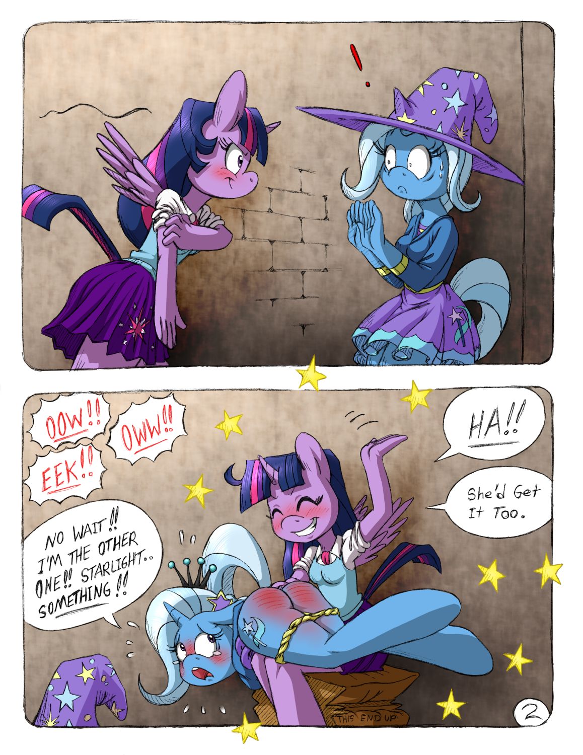 The Pony Brat Pack - Spankapalooza page 5 full