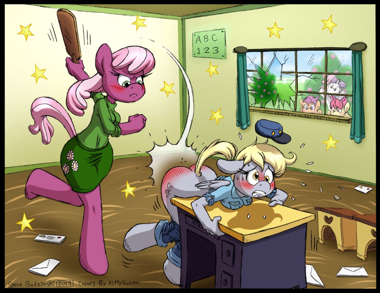 The Pony Brat Pack - Spankapalooza page 8 full