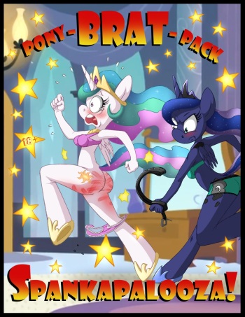 The Pony Brat Pack - Spankapalooza cover