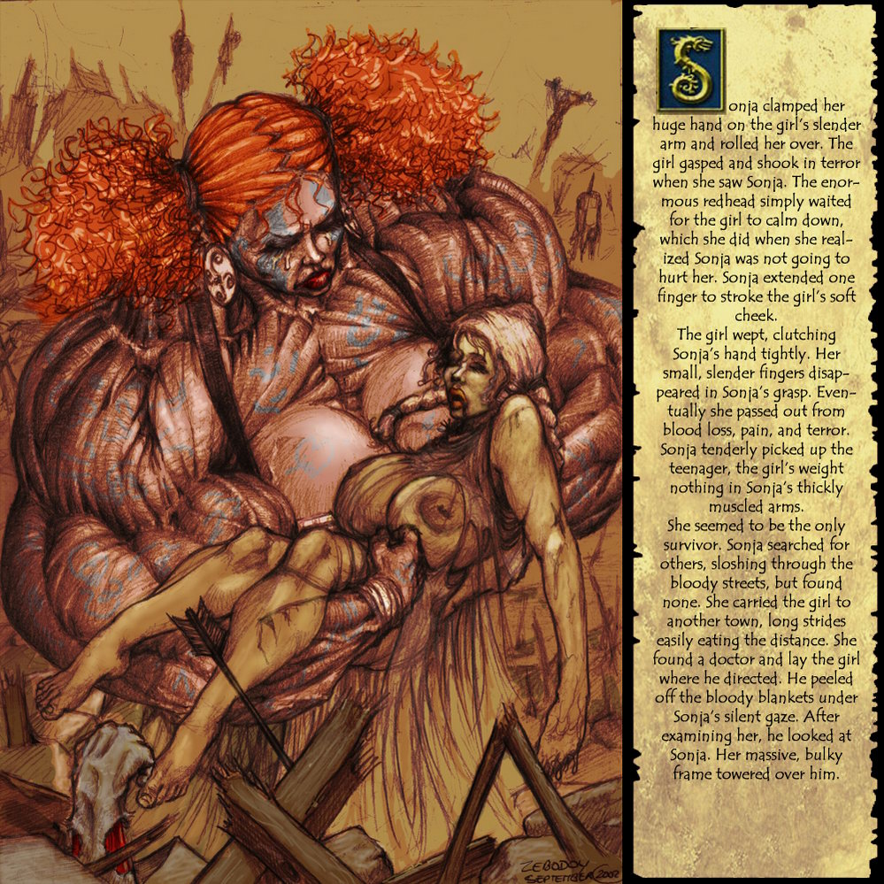 Sonja, the Barbarian page 3 full