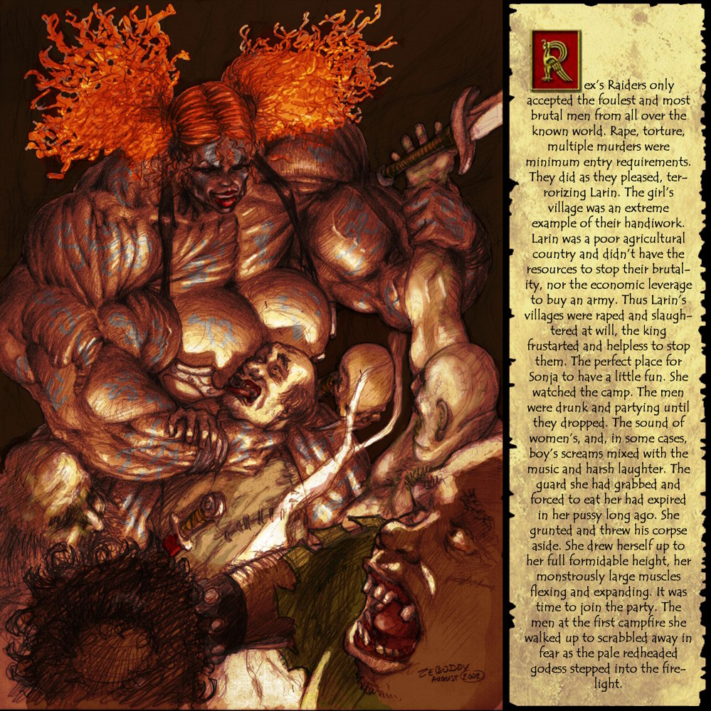 Sonja, the Barbarian page 5 full