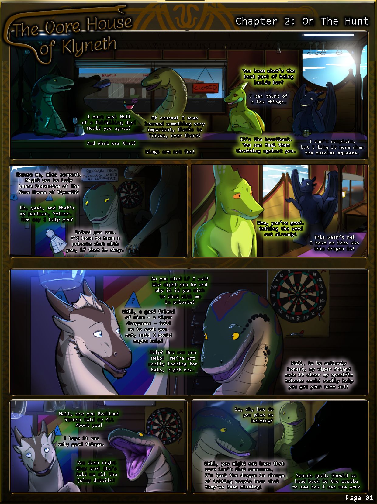 The Vore House of Klyneth - Chapter 2 by Runa216 page 1 full
