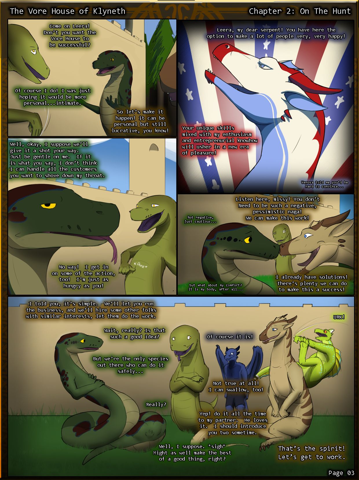 The Vore House of Klyneth - Chapter 2 by Runa216 page 3 full