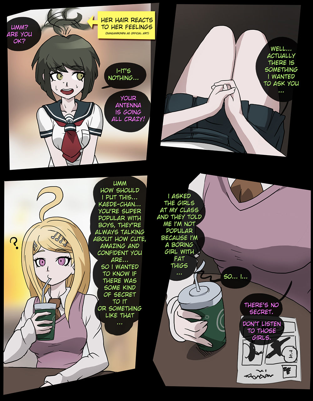 Thighganronpa page 3 full