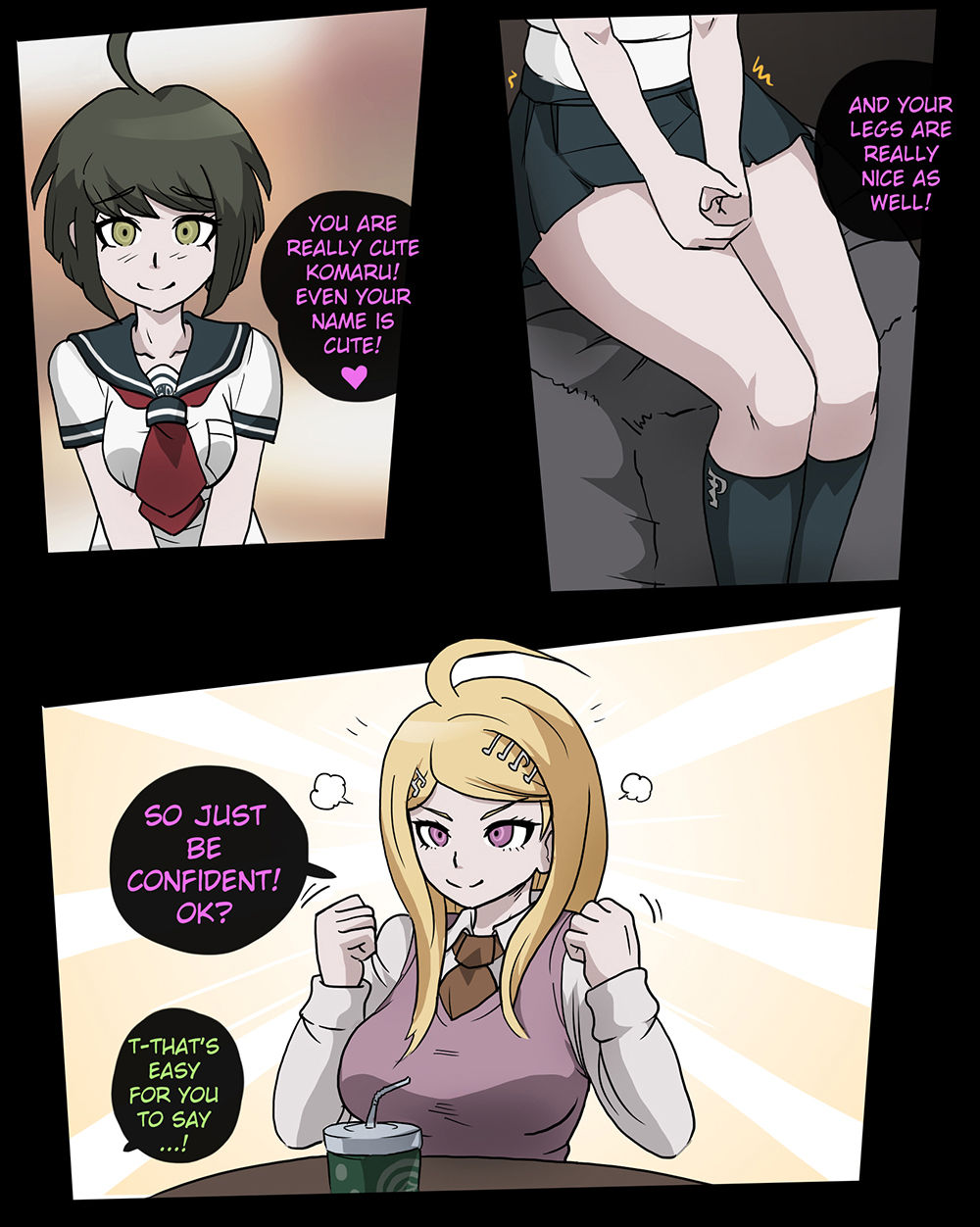 Thighganronpa page 4 full