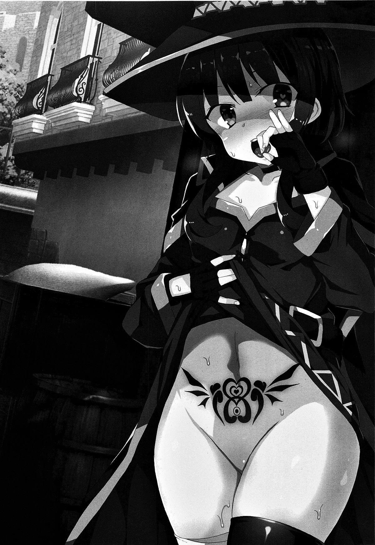 Inmon Megumin - Crotch Tattoo Megumin! | 음문 메구밍 page 3 full