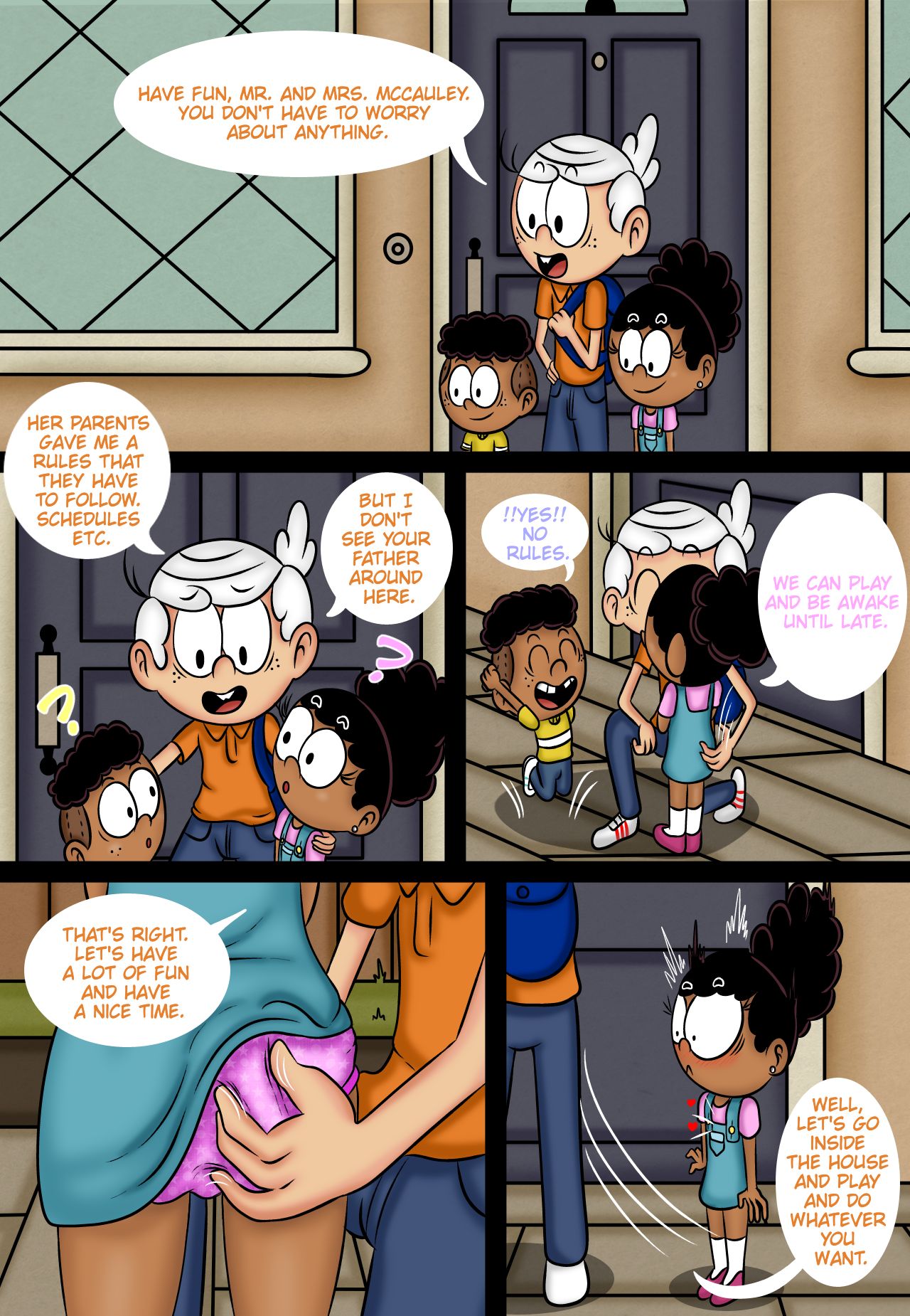 He's my babysitter page 3 full