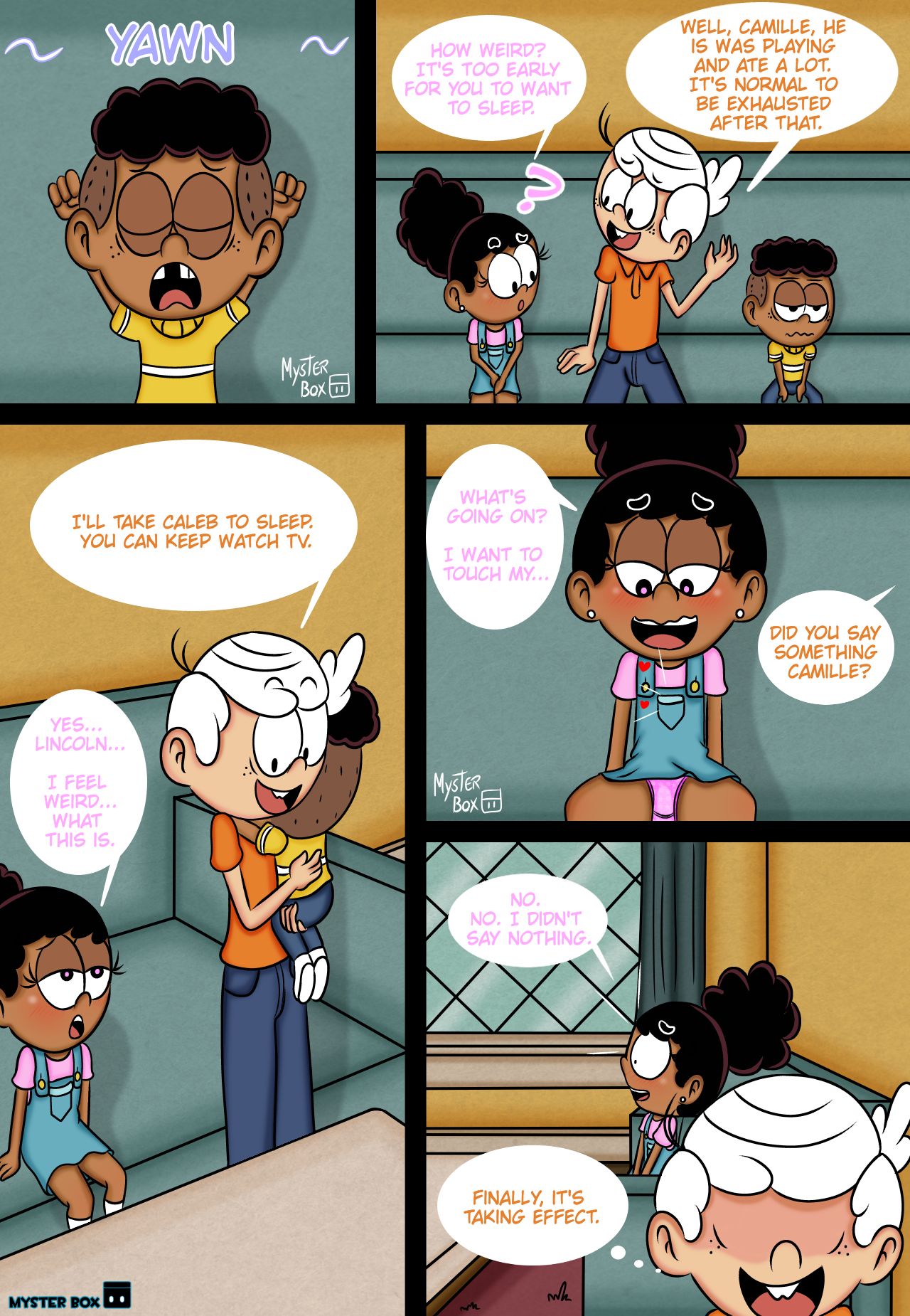 He's my babysitter page 7 full