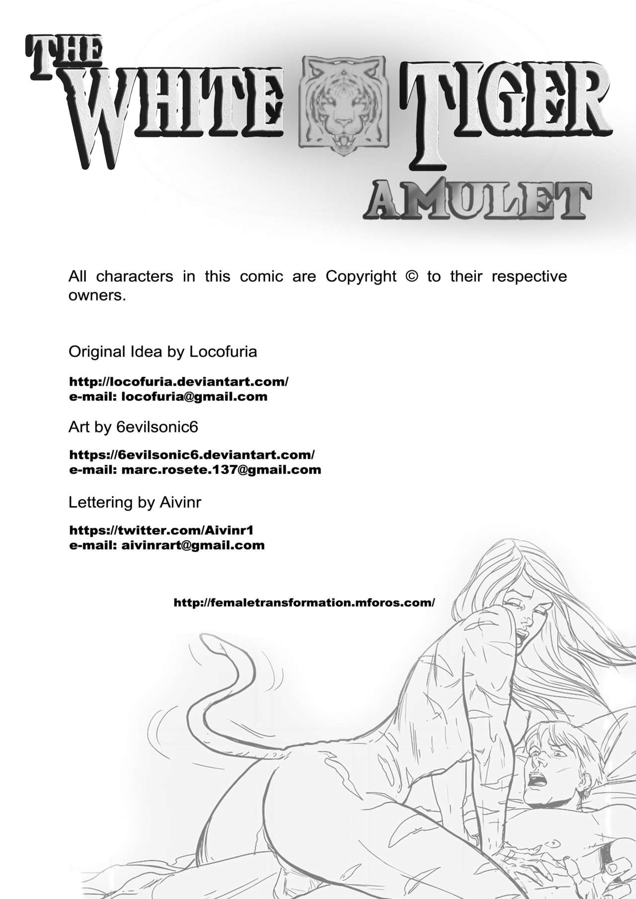 The White Tiger Amulet #1 page 3 full