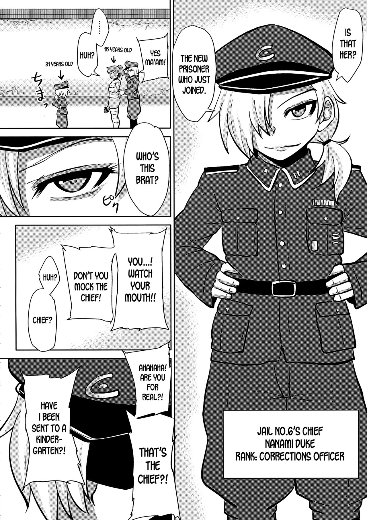 Futanari Prison Dairoku Kangoku Houkoku page 6 full