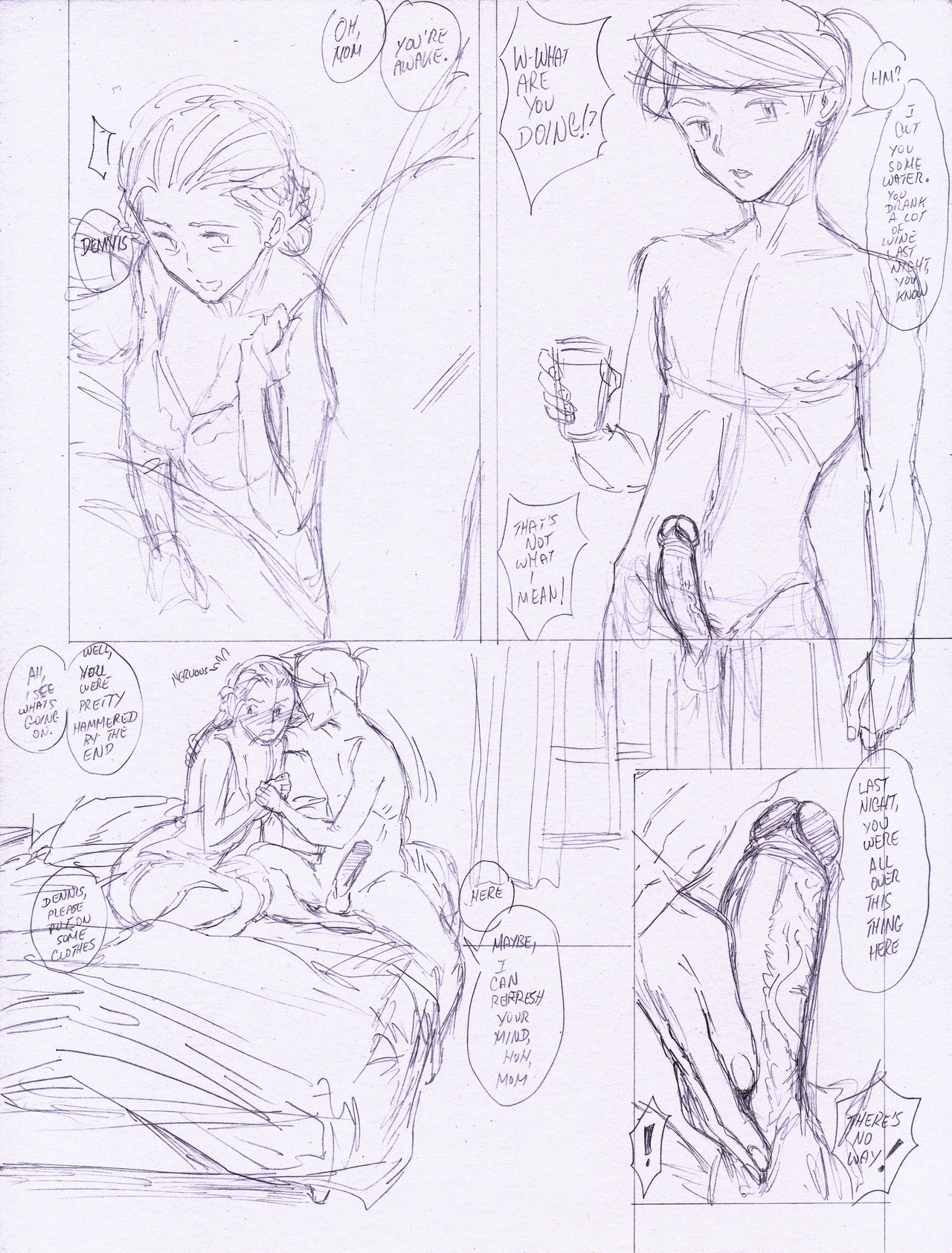 A menacingly sexy Mom &amp; Son DATE page 4 full