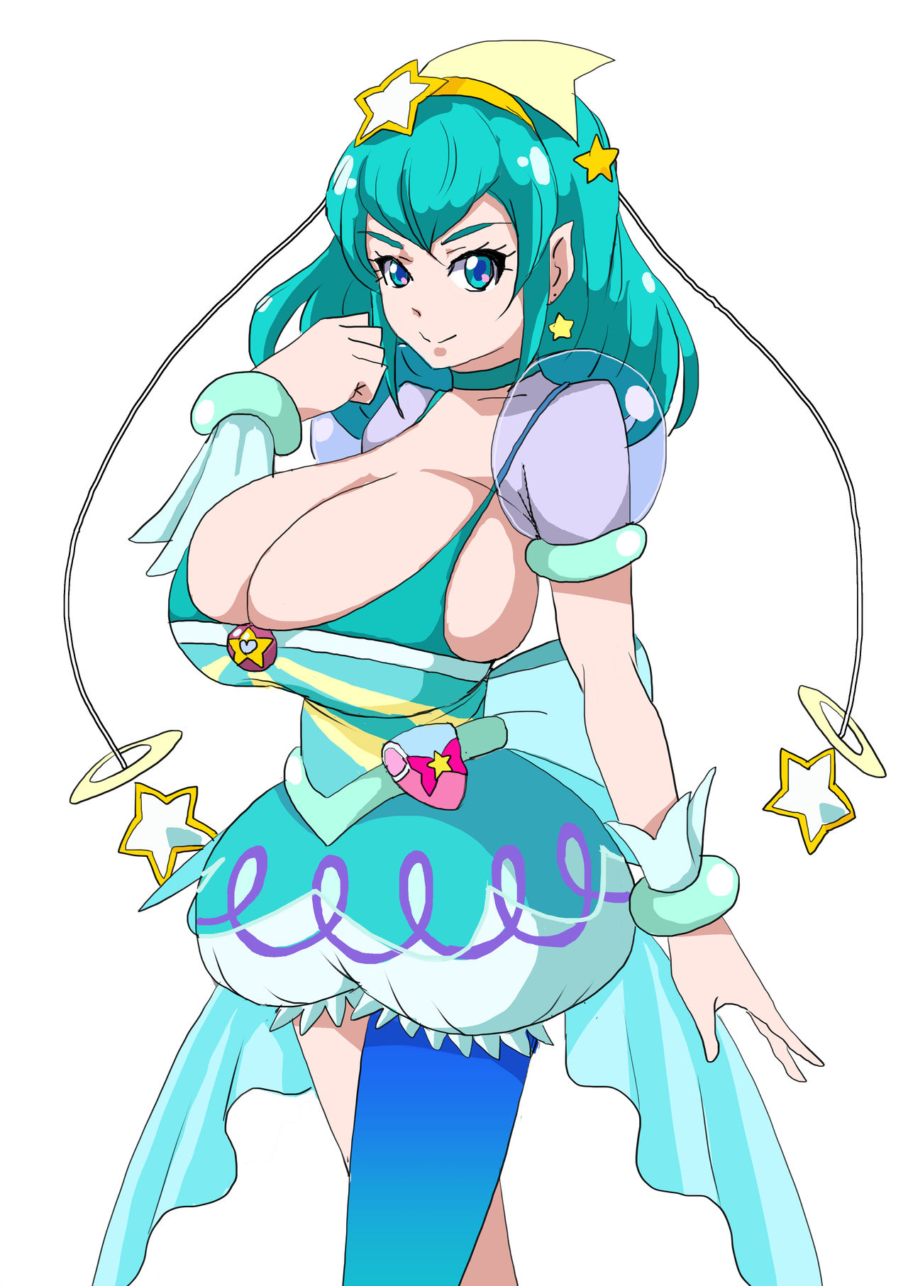 star twinkle precure lala &amp; cure milky page 5 full