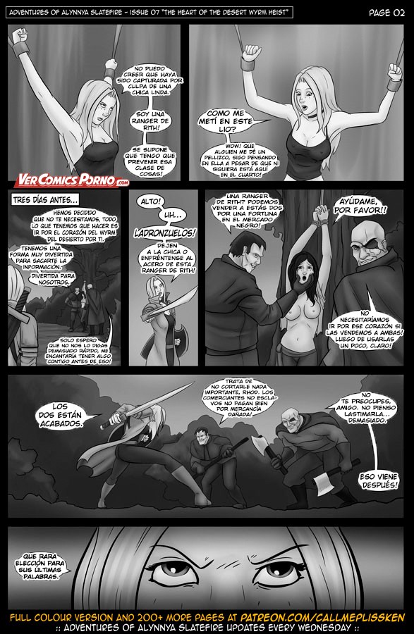 Adventures of Alynnya Slatefire #7 page 3 full
