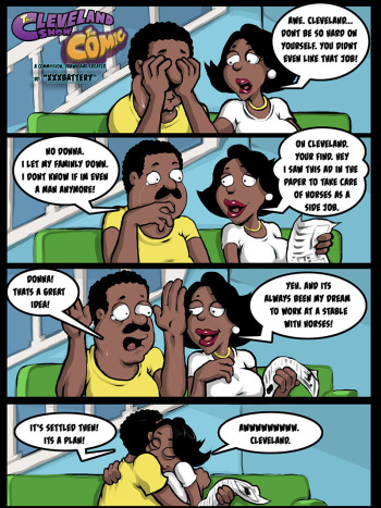 The Cleveland Show - The Comic cover