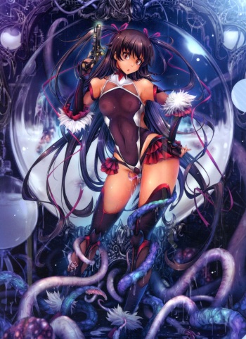 TENTACLES Reisou Taimanin Yukikaze no Koukotsu cover