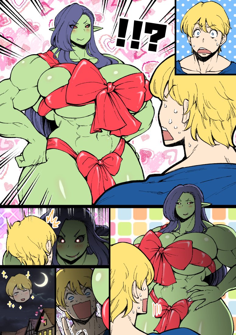 - Female Ork and Man knight &amp; Other Histories page 7 full