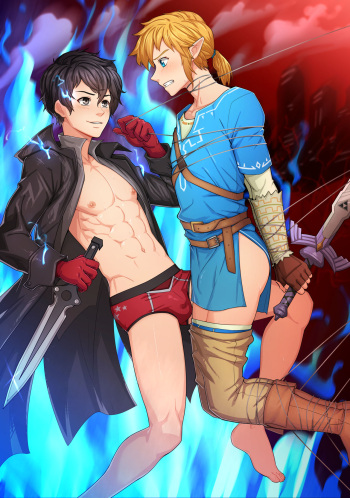 Super Smash Bros - Joker X Link #1 cover