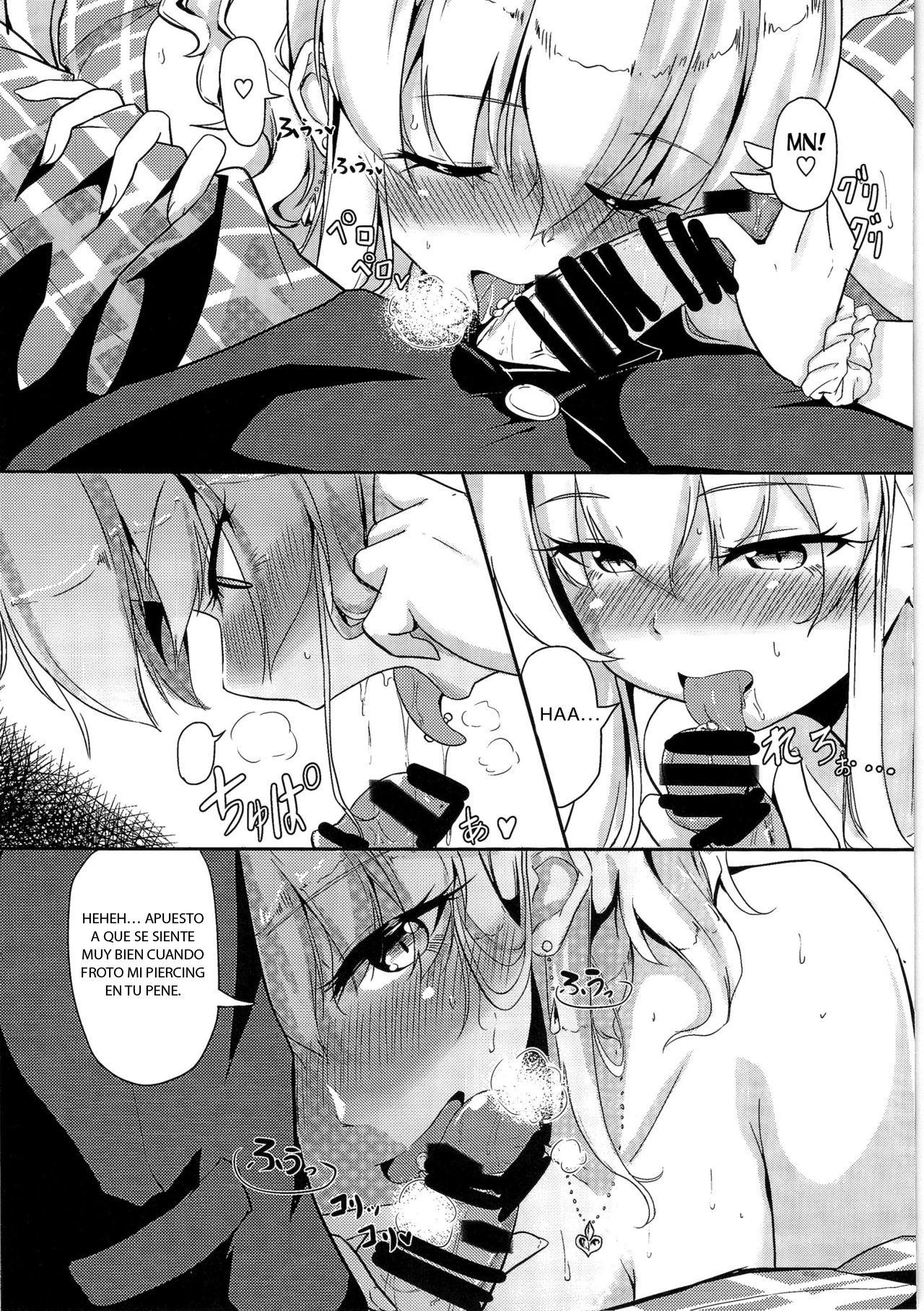 Gal-iro ni Someagaru | Aun mas teñido en colores de chica page 4 full